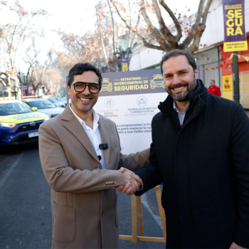 Providencia y Recoleta firman acuerdo que mejora seguridad en Barrio Bellavista