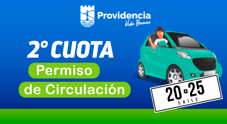 Habilitamos el pago de la segunda cuota del Permiso de Circulación 2025