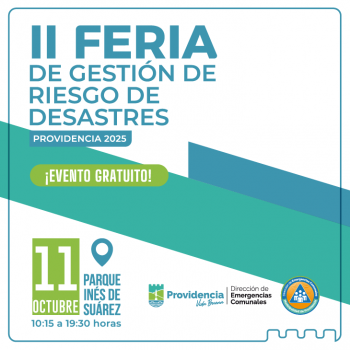 Participa en la II Feria de Gestión del Riesgo y Desastres