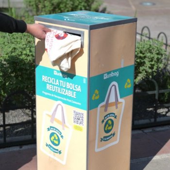 Te invitamos a reciclar las bolsas reutilizables que ya no usas